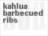recipe for kahlua barbecued ribs