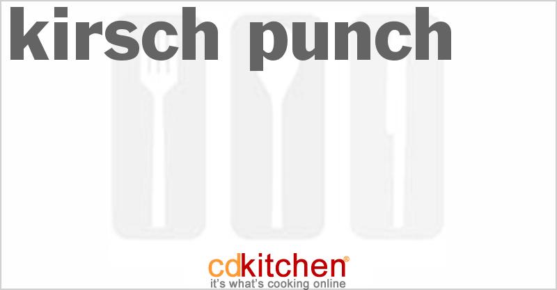 Kirsch Punch - CDKitchen.com
