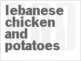 recipe for lebanese chicken and potatoes