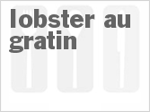 recipe for lobster au gratin