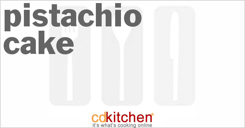 Pistachio Cake - CDKitchen.com