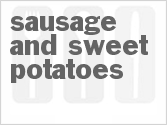 recipe for sausage and sweet potatoes