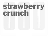 recipe for strawberry crunch