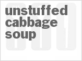 recipe for slow cooker unstuffed cabbage soup