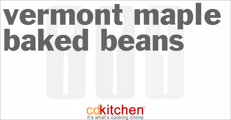 Vermont Maple Baked Beans - CDKitchen.com