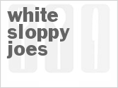 recipe for white sloppy joes