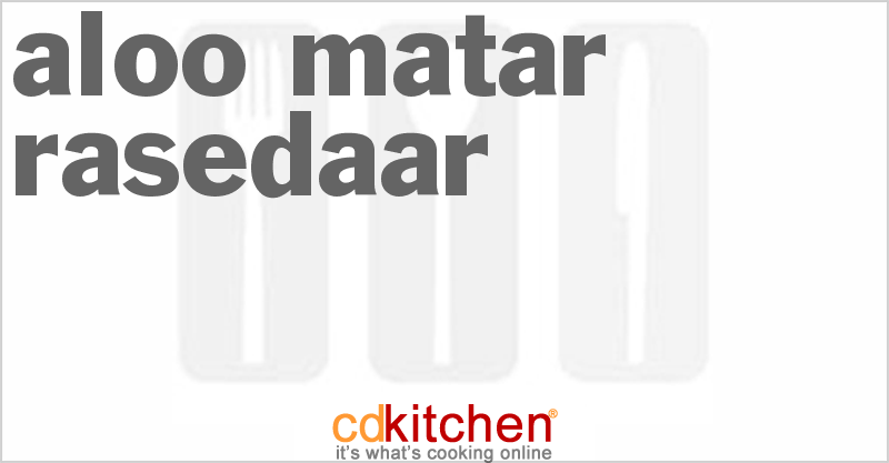 Aloo Matar Rasedaar - CDKitchen.com