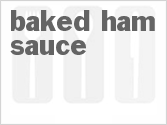 recipe for baked ham sauce