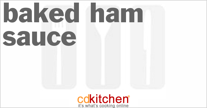 Baked Ham Sauce - CDKitchen.com