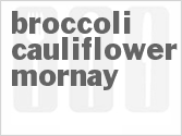 recipe for broccoli cauliflower mornay