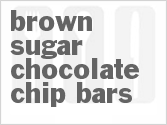 recipe for brown sugar chocolate chip bars