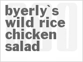 recipe for byerly's wild rice chicken salad
