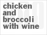 recipe for chicken and broccoli with wine