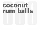 recipe for coconut-rum balls