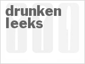 recipe for drunken leeks