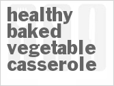 recipe for healthy baked vegetable casserole