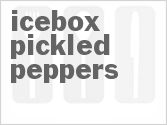 Icebox Pickled Peppers Recipe