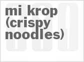 recipe for mi krop (crispy noodles)