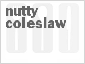 recipe for nutty coleslaw