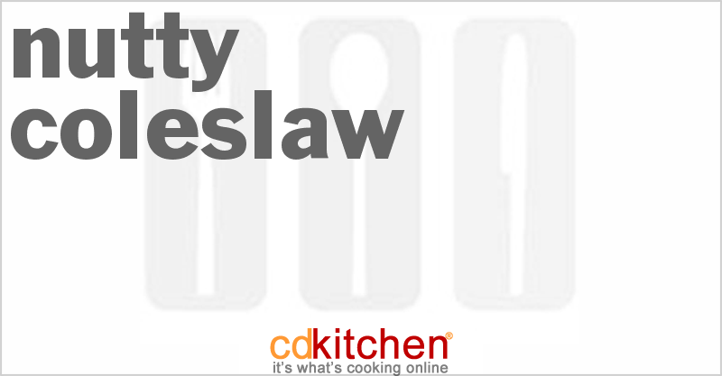 Nutty Coleslaw - CDKitchen.com