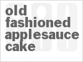 recipe for old fashioned applesauce cake