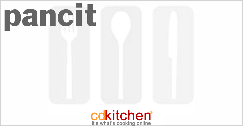 Pancit - CDKitchen.com