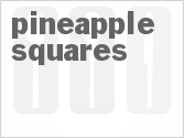 recipe for pineapple squares