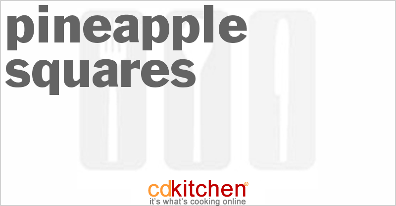 Pineapple Squares - CDKitchen.com