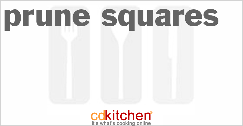 Prune Squares - CDKitchen.com