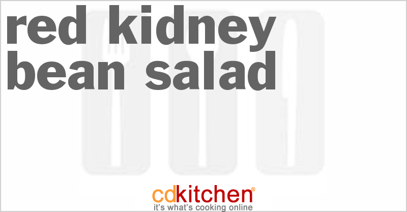 Red Kidney Bean Salad - CDKitchen.com