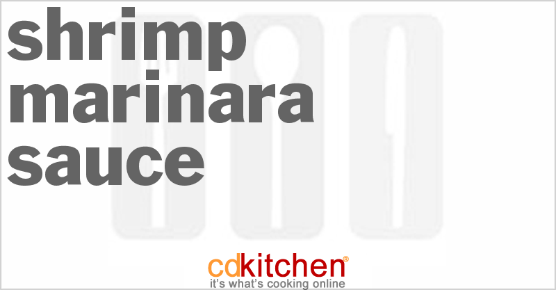 Shrimp Marinara Sauce - CDKitchen.com