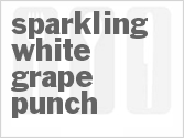 recipe for sparkling white grape punch