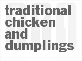 recipe for traditional chicken and dumplings