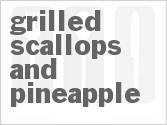 Grilled Scallops And Pineapple