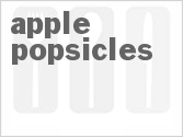recipe for apple popsicles