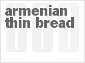 recipe for armenian thin bread