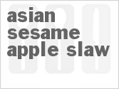 recipe for asian sesame apple slaw