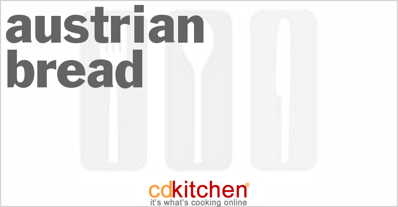 Austrian Bread - CDKitchen.com