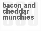 recipe for bacon and cheddar munchies