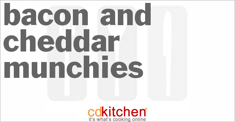 Bacon and Cheddar Munchies - CDKitchen.com