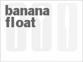 recipe for banana float