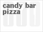 recipe for candy bar pizza