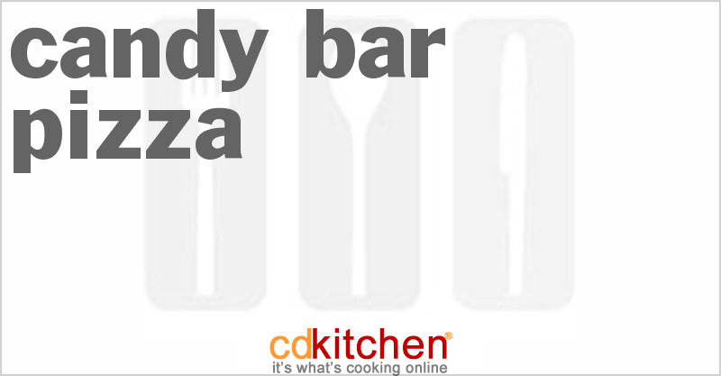Candy Bar Pizza - CDKitchen.com