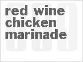recipe for red wine chicken marinade