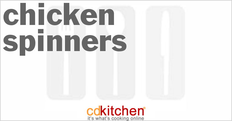 Chicken Spinners - CDKitchen.com