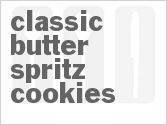 recipe for classic butter spritz cookies