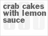 recipe for crab cakes with lemon sauce