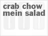 recipe for crab chow mein salad