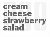 recipe for cream cheese strawberry salad