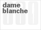 recipe for dame blanche